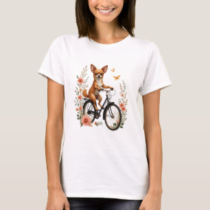 Chihuahua Bike Bicycle Dog Cycling T-Shirt