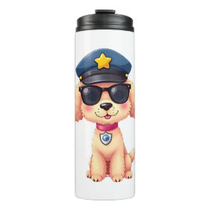 Chihuahua Bike Bicycle Dog Cycling  Thermal Tumbler