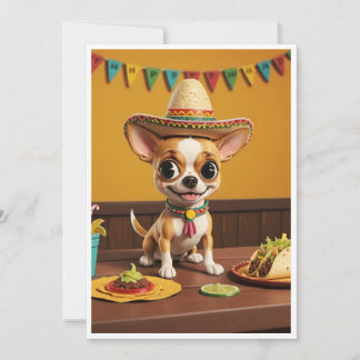 Chihuahua Birthday Card