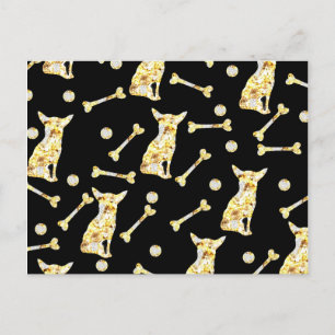 Chihuahua Bling Postcard