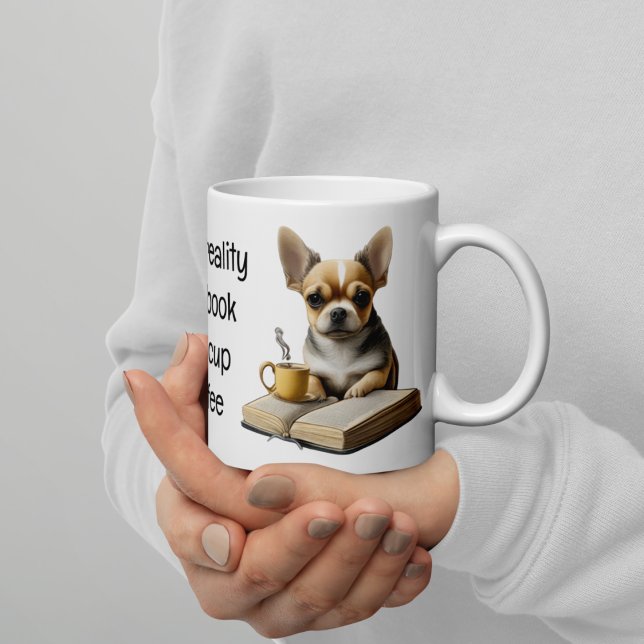 Chihuahua | Book | Coffee | Tea | Reading | Mornin Mug (Creator Uploaded)