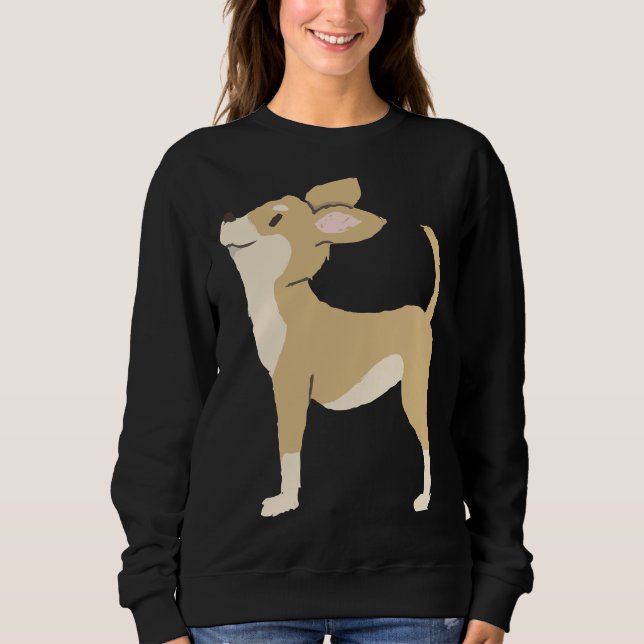Chihuahua Brown Sweatshirt (Front)