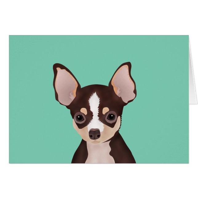 Chihuahua cartoon (Front Horizontal)