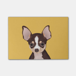 Chihuahua Cartoon Post-it Notes