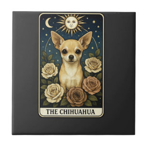 Chihuahua Ceramic Tile