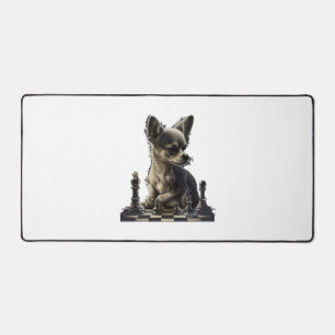 Chihuahua Chess Chess Player Board Queen Desk Mat