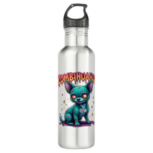 Chihuahua Chi Chichi Chiwawa Zombie Dog Halloween 710 Ml Water Bottle