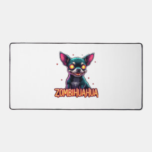 Chihuahua Chi Chichi Chiwawa Zombie Dog Halloween  Desk Mat