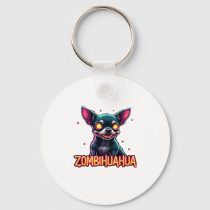 Chihuahua Chi Chichi Chiwawa Zombie Dog Halloween  Key Ring