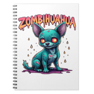 Chihuahua Chi Chichi Chiwawa Zombie Dog Halloween  Notebook