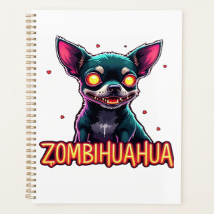 Chihuahua Chi Chichi Chiwawa Zombie Dog Halloween Planner