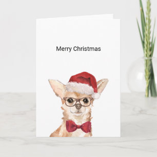 Chihuahua Christmas Card