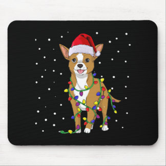 Chihuahua Christmas Dog Mouse Pad