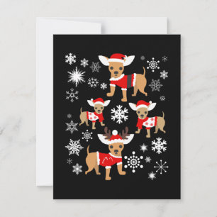 Chihuahua Christmas Lover Card