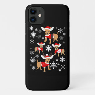 Chihuahua Christmas Lover iPhone 11 Case