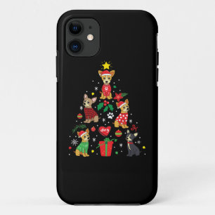 Chihuahua Christmas Ornament Tree iPhone 11 Case