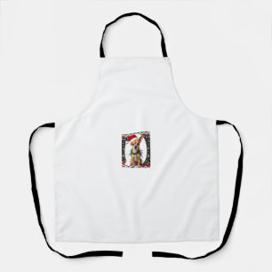 Chihuahua Christmas Santa Ugly Sweater Dog Lover X Apron