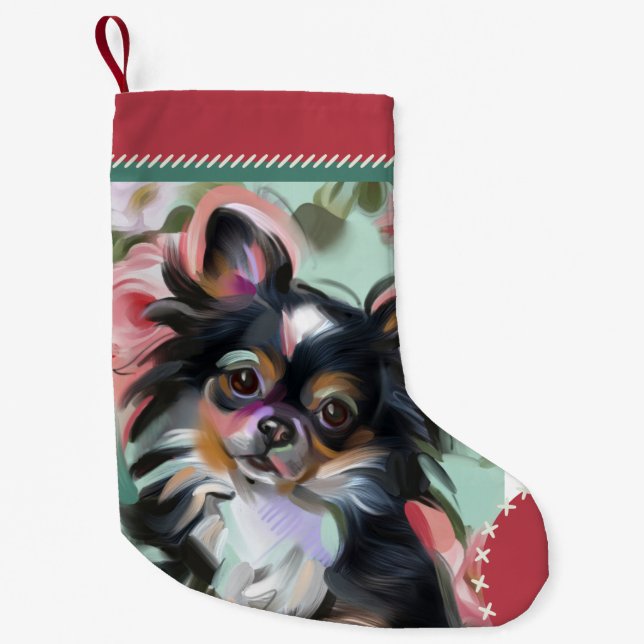 Chihuahua Christmas Stocking | Ornament (Front)
