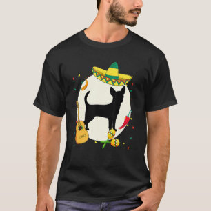Chihuahua Cinco De Mayo Dog Puppy  Mexican T-Shirt