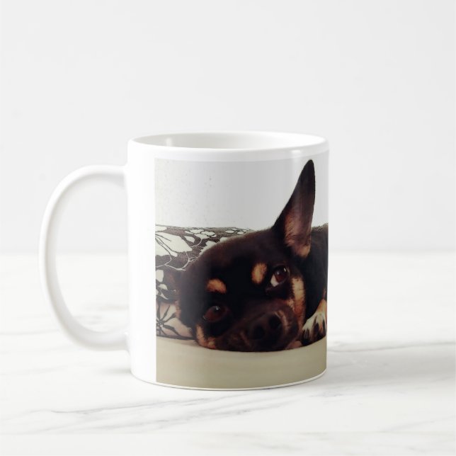 Chihuahua coffee mug (Left)