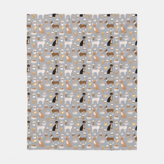 Chihuahua Coffees blanket (Front)