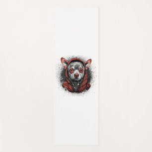 Chihuahua Cool Dog Rap Hip-Hop Gangster Yoga Mat