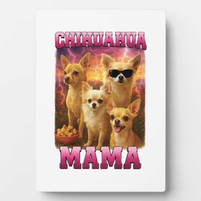 Chihuahua Copy Copy Plaque (Front)