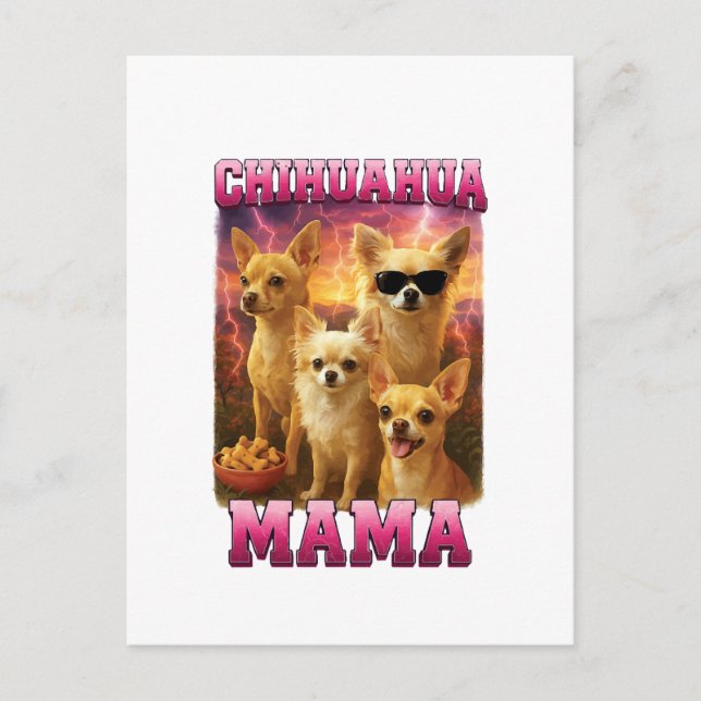 Chihuahua Copy Copy Postcard (Front)