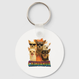 Chihuahua Copy Key Ring