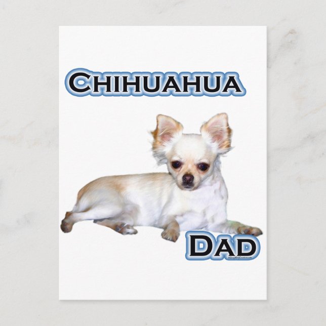 Chihuahua Dad 4 Postcard (Front)