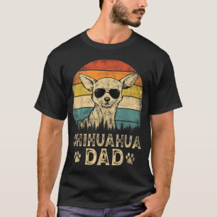 Chihuahua Dad Dog Lovers Father'S Day T-Shirt