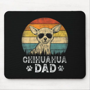 Chihuahua Dad Dog Lovers Father's Day Tee Mouse Pad