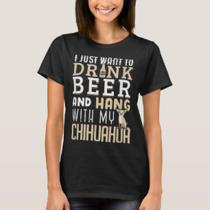Chihuahua Dad Funny Father's Day Dog Lover Gift Be T-Shirt