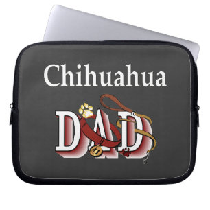 Chihuahua Dad Laptop Sleeve