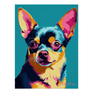 Chihuahua Dog 001 - Bruno Pokopen Poster