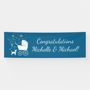 Chihuahua Dog Baby Shower Banner