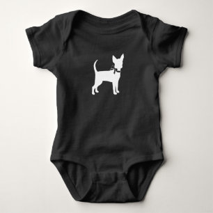 Chihuahua Dog Baby Shower Gender Neutral Bodysuit