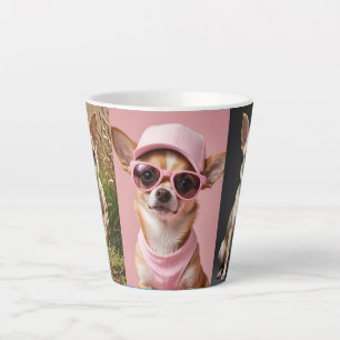  Chihuahua Dog Breed Assortment Latte Mug
