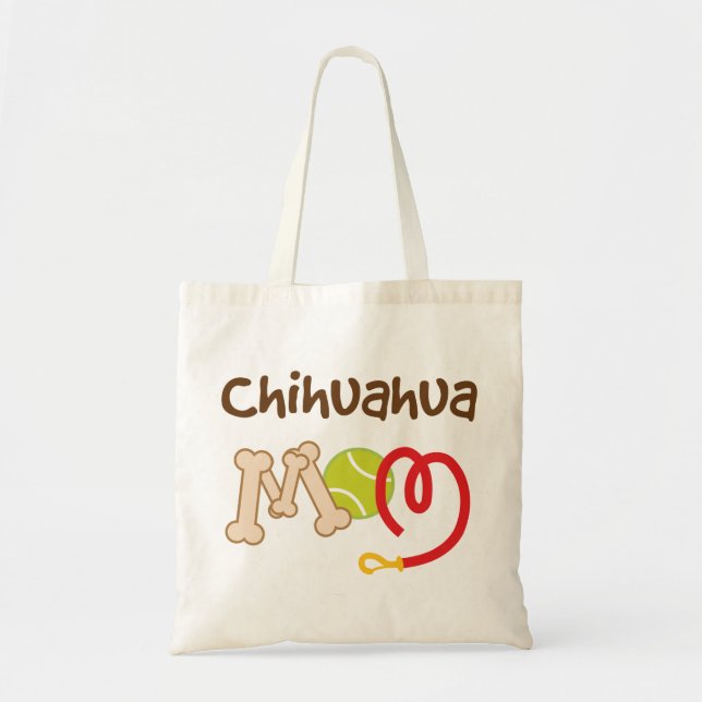 Chihuahua Dog Breed Mum Gift Tote Bag (Front)