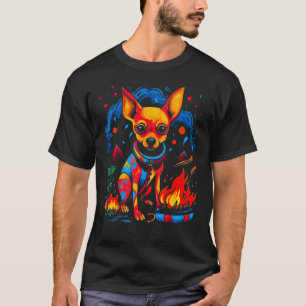 Chihuahua Dog Camping T-Shirt