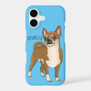 Chihuahua dog cartoon illustration