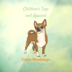 Chihuahua dog cartoon illustration