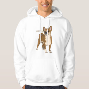 Chihuahua dog cartoon illustration hoodie