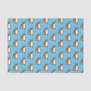 Chihuahua dog cartoon illustration tissue paper