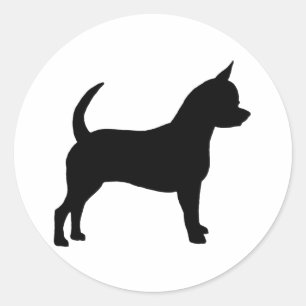 Chihuahua Dog Classic Round Sticker