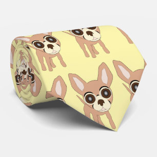 Chihuahua Dog Design Tie