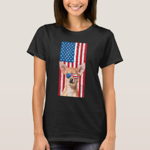 Chihuahua Dog For Men Boys Brown Chiwawa America T-Shirt