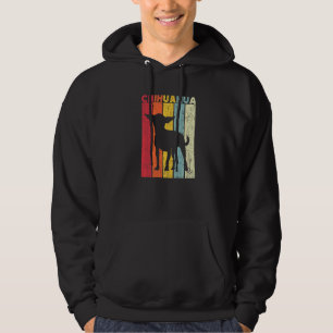 Chihuahua Dog For Men Kids Boys Retro Chiwawa Dog Hoodie