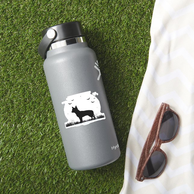 Chihuahua Dog – Halloween Moon Silhouette Classic  (HydroFlask Insitu)