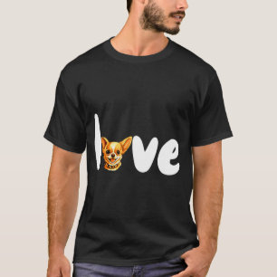 Chihuahua Dog Love For Valentines Day T Shirt